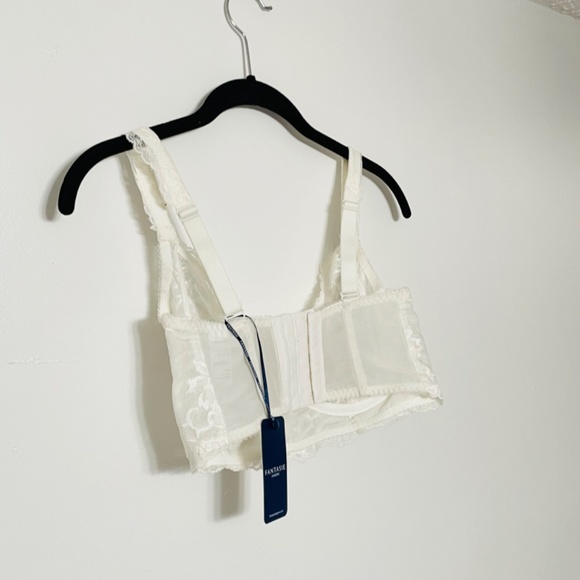 Fantasie Set - Ivory Lace Bralette & Brazilian Thong Set - Picture 11 of 16